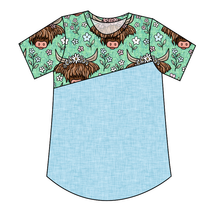 Load image into Gallery viewer, Highland Cows Kids' Relaxed Tee