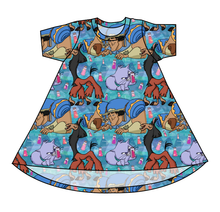 Load image into Gallery viewer, Groovy Crew Basic T-Shirt Dress
