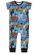 Load image into Gallery viewer, Groovy Crew Emmett Pants And Shorts T-Shirt Romper