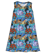 Load image into Gallery viewer, Groovy Crew Ladies' Swing Dress