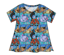 Load image into Gallery viewer, Groovy Crew Ladies' Swing Tee