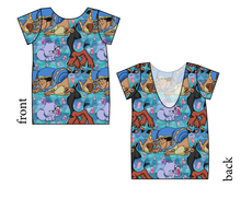 Load image into Gallery viewer, Groovy Crew Low Back Ballerina Tee