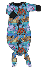 Load image into Gallery viewer, Groovy Crew Newborn Knotted Gown