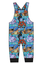 Load image into Gallery viewer, Groovy Crew Overalls and Shortalls