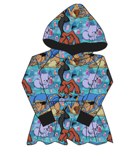 Load image into Gallery viewer, Groovy Crew Peplum Hoodie (or Crewneck)