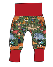 Load image into Gallery viewer, Dino Pups Grow With Me Pants And Shorts