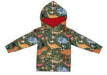 Load image into Gallery viewer, Dino Pups Ladies Oversized Hoodie