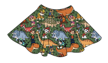 Load image into Gallery viewer, Dino Pups Ladies' Circle Skirt