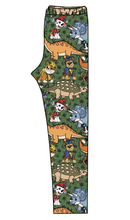Load image into Gallery viewer, Dino Pups Ladies' Lounge Leggings