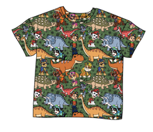 Load image into Gallery viewer, Dino Pups Ladies' Oversized Tee