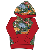 Load image into Gallery viewer, Dino Pups Mens' Hoodie