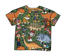 Load image into Gallery viewer, Dino Pups Oversized Tee