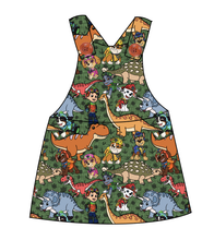Load image into Gallery viewer, Dino Pups Skirt-Alls
