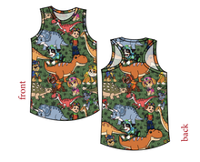 Load image into Gallery viewer, Dino Pups Summer Tank