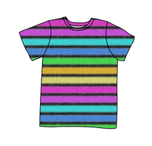Load image into Gallery viewer, Bright Light Stripes Basic Tee and Tank