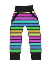 Load image into Gallery viewer, Bright Light Stripes Beanpole Pants And Shorts