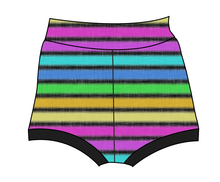 Load image into Gallery viewer, Bright Light Stripes Bummies