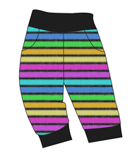 Load image into Gallery viewer, Bright Light Stripes Ladies' Joggers and Jogger Shorts