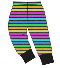 Load image into Gallery viewer, Bright Light Stripes Ladies' Lounge Pants