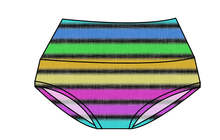 Load image into Gallery viewer, Bright Light Stripes Ladies' Underwear