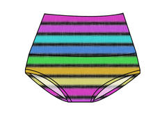 Load image into Gallery viewer, Bright Light Stripes Ladies' Underwear