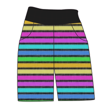 Load image into Gallery viewer, Bright Light Stripes Mens' Joggers and Jogger Shorts