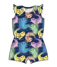 Load image into Gallery viewer, Axolotl Ivy Summer Romper