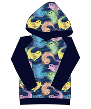 Load image into Gallery viewer, Axolotl Ladies Hoodie