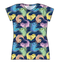 Load image into Gallery viewer, Axolotl Ladies' Basic Tee