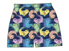 Load image into Gallery viewer, Axolotl Ladies' Lounge Shorts