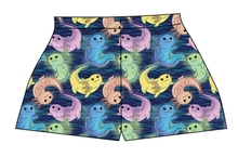 Load image into Gallery viewer, Axolotl Ladies' Lounge Shorts