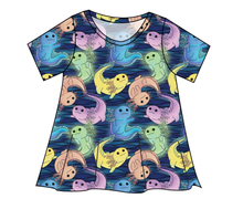 Load image into Gallery viewer, Axolotl Ladies' Swing Tee