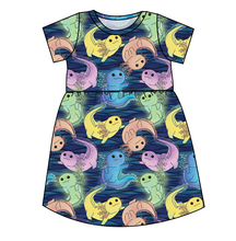 Load image into Gallery viewer, Axolotl Play Dress