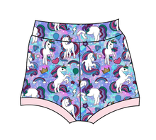 Load image into Gallery viewer, Majestic Unicorns Bummies