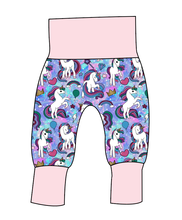 Load image into Gallery viewer, Majestic Unicorns Grow With Me Pants And Shorts