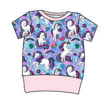 Load image into Gallery viewer, Majestic Unicorns Grow With Me Tee