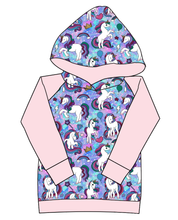 Load image into Gallery viewer, Majestic Unicorns Ladies Hoodie