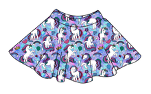 Load image into Gallery viewer, Majestic Unicorns Ladies' Circle Skirt