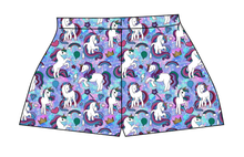 Load image into Gallery viewer, Majestic Unicorns Ladies' Lounge Shorts