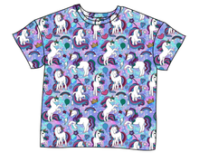 Load image into Gallery viewer, Majestic Unicorns Ladies' Oversized Tee