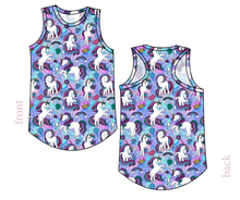 Load image into Gallery viewer, Majestic Unicorns Ladies' Summer Tank