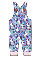 Load image into Gallery viewer, Majestic Unicorns Overalls and Shortalls