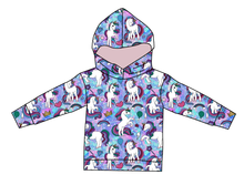 Load image into Gallery viewer, Majestic Unicorns Oversized Hoodie