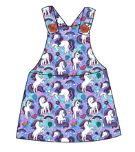 Load image into Gallery viewer, Majestic Unicorns Skirt-Alls