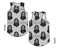 Load image into Gallery viewer, Classic Spooky Face Ladies' Summer Tank