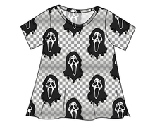 Load image into Gallery viewer, Classic Spooky Face Ladies' Swing Tee