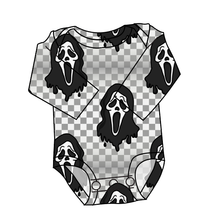 Load image into Gallery viewer, Classic Spooky Face Lap Neck Bodysuit