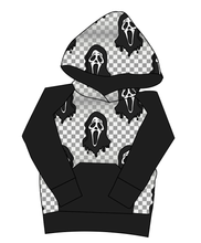 Load image into Gallery viewer, Classic Spooky Face Mens' Hoodie