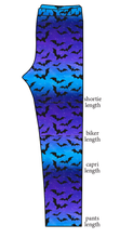 Load image into Gallery viewer, Twilight Bats Basic Leggings