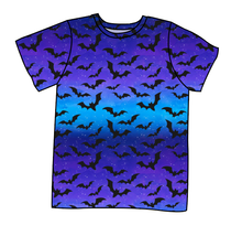 Load image into Gallery viewer, Twilight Bats Basic Tee and Tank